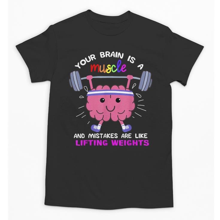 Growth Mindset Teacher Shirt Inspirational Shirts Unisex T-Shirt