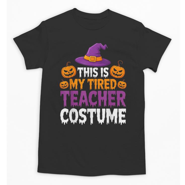 Halloween Costumes For Teachers Tired Teacher Costume Tee Unisex T-Shirt