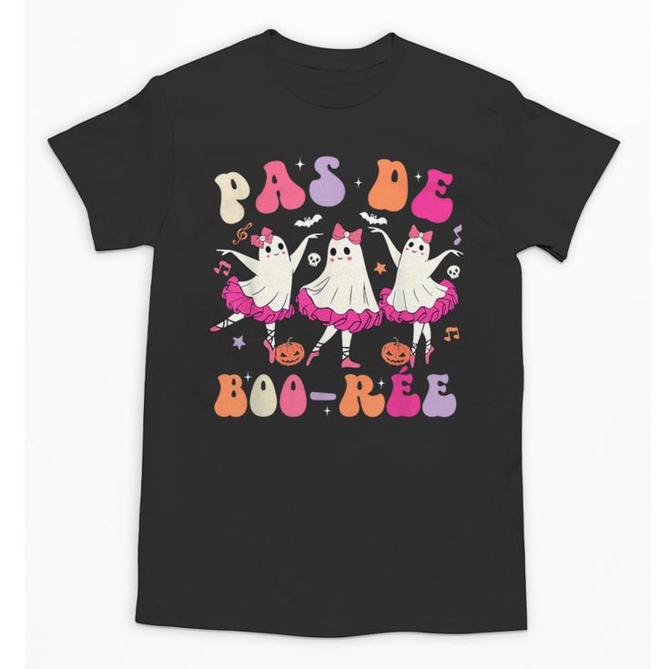 Halloween Dance Teacher Pas De Boo-Ree Ghost Ballet Dancer Unisex T-Shirt