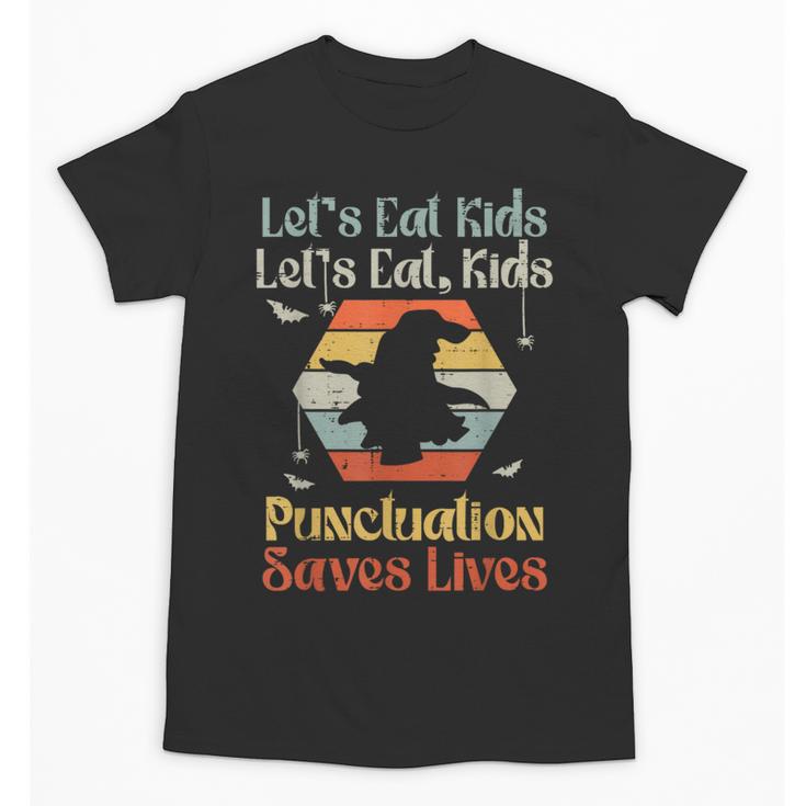 Halloween Lets Eat Kids English Teacher Costume Women Unisex T-Shirt