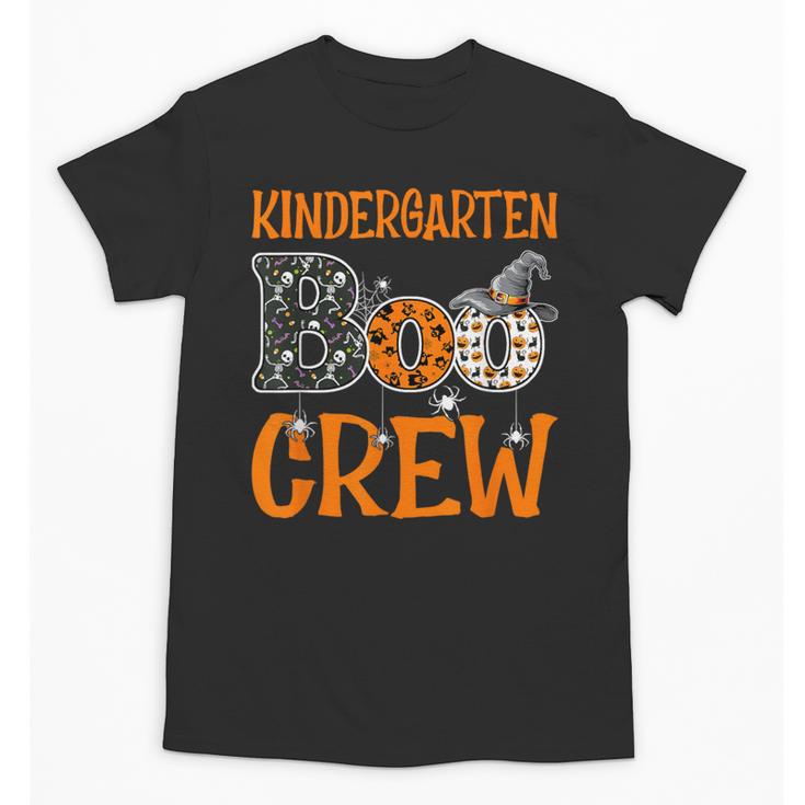 Halloween Kindergarten Boo Crew Kinder Teacher Student Unisex T-Shirt