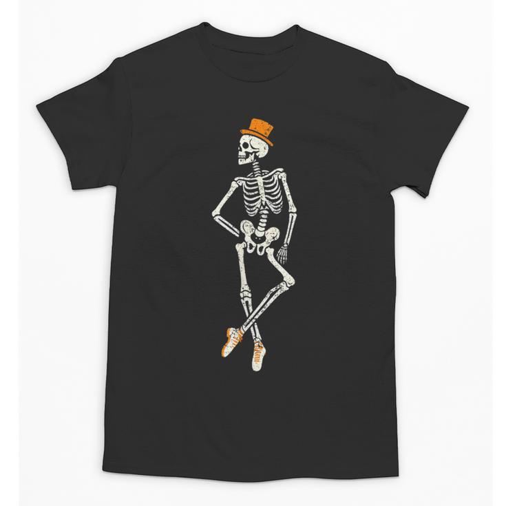 Halloween Skeleton Tap Dance Ballet Dance Teacher Unisex T-Shirt