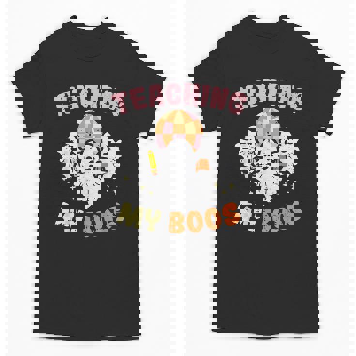 Halloween Teacher Teaching My Boos Costume Teacher Men Women Unisex T-Shirt