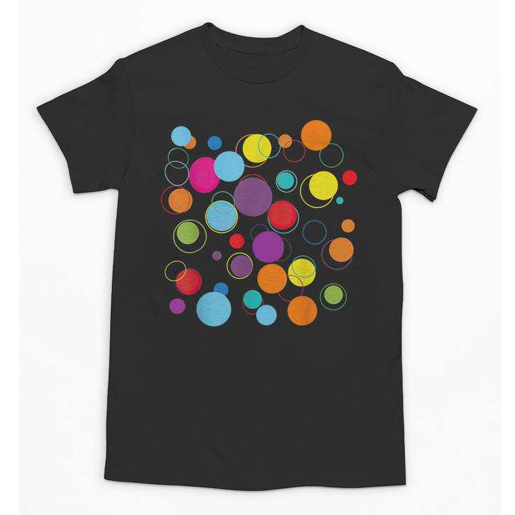 Happy Dot Day Colorful Polka Dot Art Teacher Student Kids Unisex T-Shirt