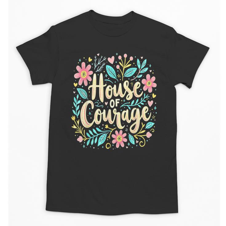 House Of Courage Flowers RCA School Teacher Student Tee Unisex T-Shirt