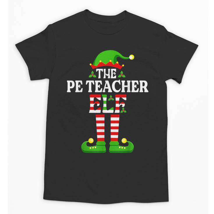 I'm The PE Teacher Elf Christmas Family Matching Unisex T-Shirt