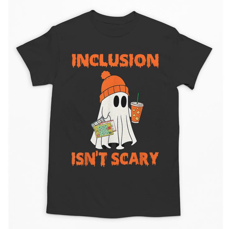 Inclusion Isn't Scary Shirt Halloween SLP Sped Teacher Unisex T-Shirt