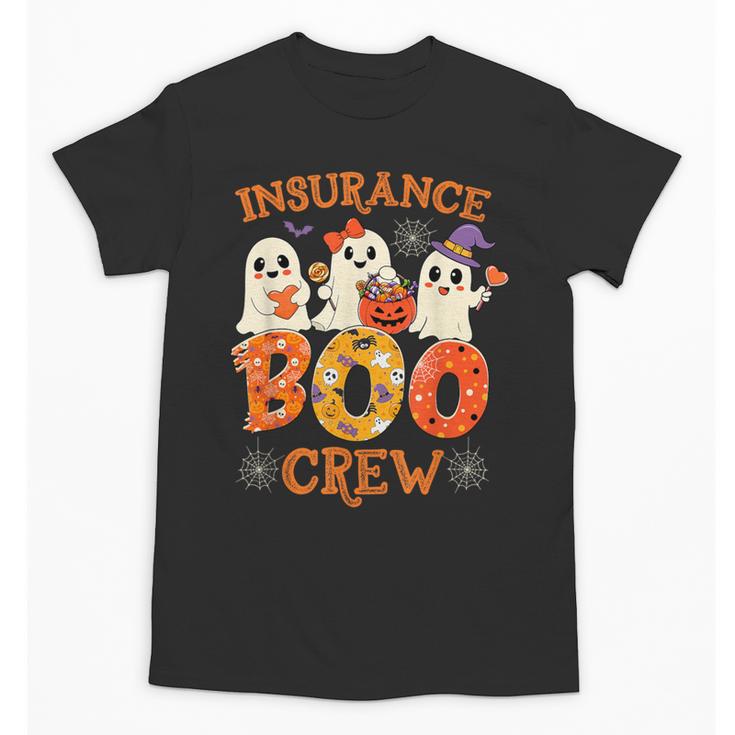 Insurance Boo Crew Halloween Spooky Costume Teacher Unisex T-Shirt, trending gift Insurance Boo Crew Halloween Spooky Costume Teacher Unisex T-Shirt, trending gift