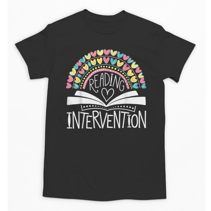 Intervention Teacher Reading Intervention Unisex T-Shirt