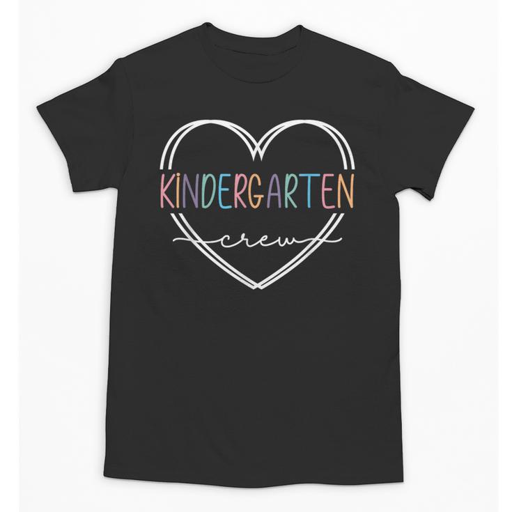 Kindergarten Crew Kinder Crew Teacher Squad Team Preschool Unisex T-Shirt