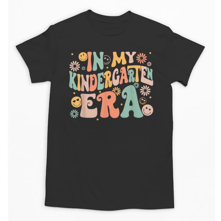 In My Kindergarten Era Retro Back To School Teacher Student Unisex T-Shirt
