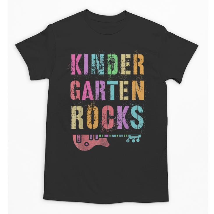 KINDERGARTEN ROCKS Teacher Crew Rock Star Kinder Team Unisex T-Shirt