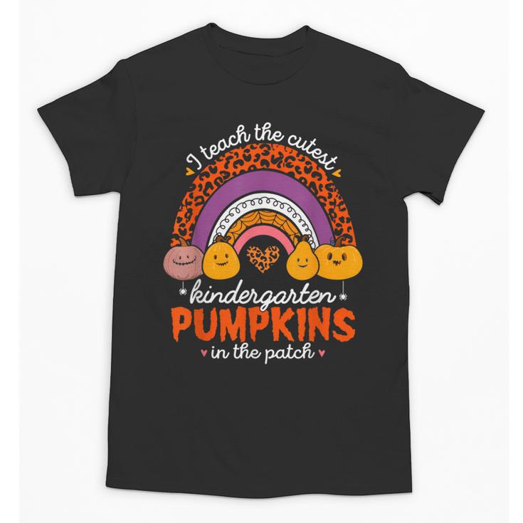 Kindergarten Teacher Pumpkin Patch Cute Unisex T-Shirt