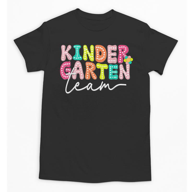 Kindergarten Team Teacher Back To School Kindergarten Squad Unisex T-Shirt