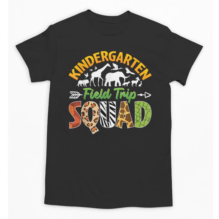 Kindergarten Zoo Field Trip Squad Matching Teacher Students Unisex T-Shirt
