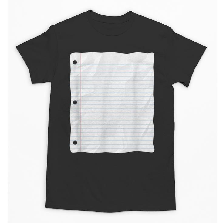 Lined Paper Notebook Halloween Costume For Students Teachers For Men Women Kids Unisex T-Shirt, trending gift Lined Paper Notebook Halloween Costume For Students Teachers For Men Women Kids Unisex T-Shirt, trending gift