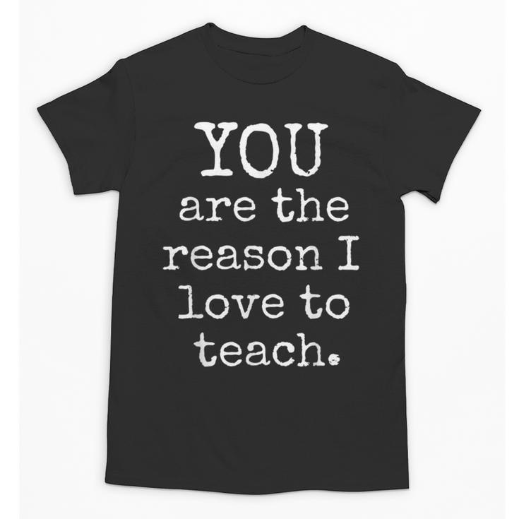 Love To Teach Positive Affirmation Kind Motivational Teacher Unisex T-Shirt