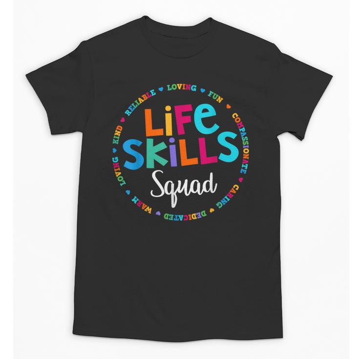 Matching Life Skills Squad Teacher Special Ed SPED Team Crew Unisex T-Shirt