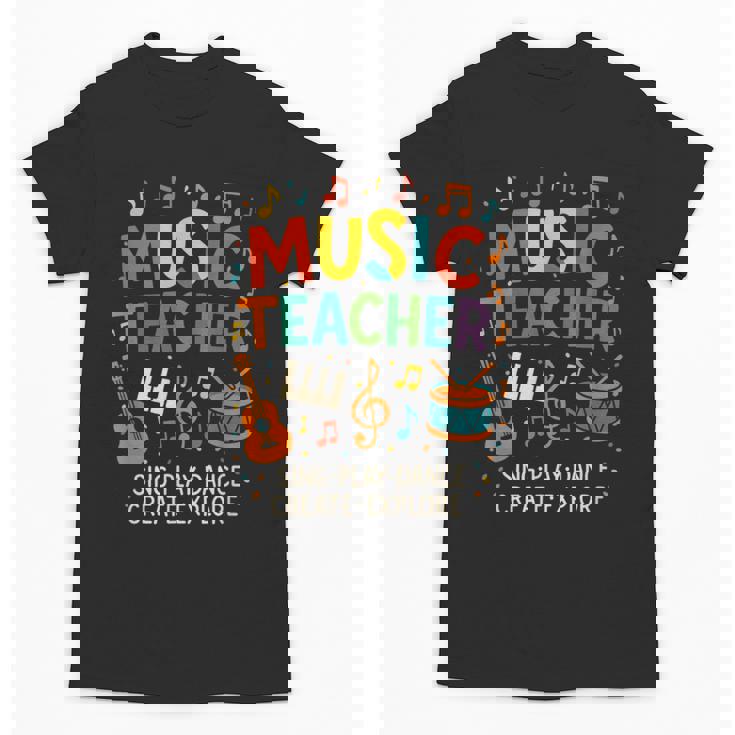 Music Teacher Music Sing Play Dance Choir Piano Unisex T-Shirt
