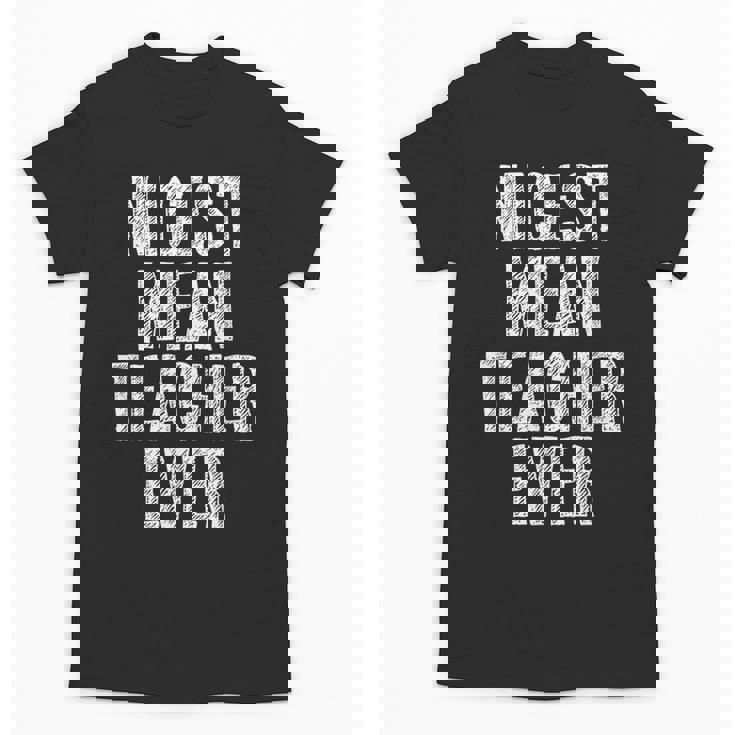 Nicest Mean Teacher Ever Teacher For Men Women Unisex T-Shirt