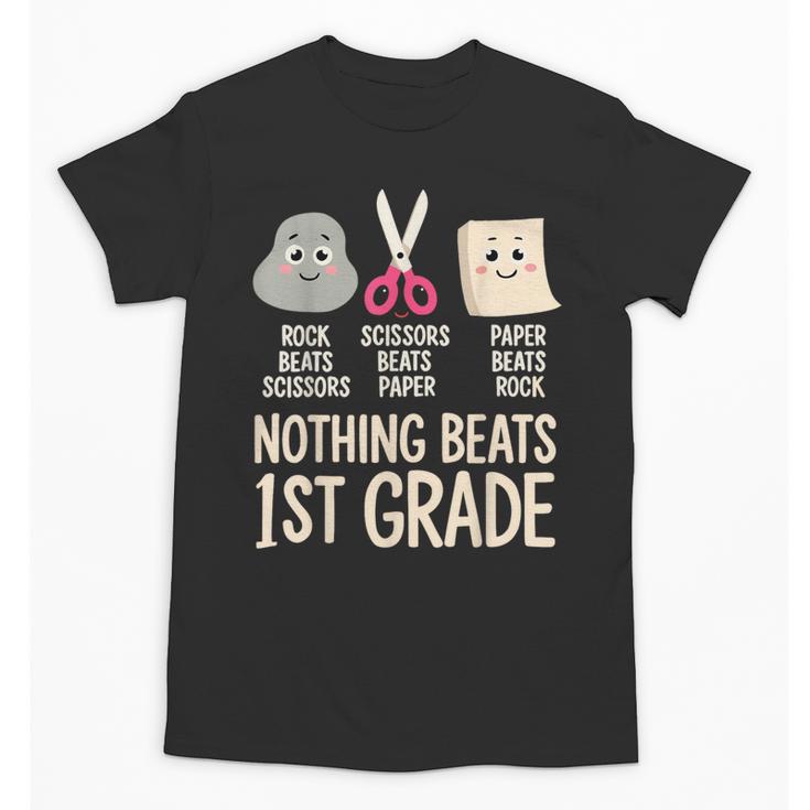 Nothing Beats 1st Grade Back To School Kids Teachers Unisex T-Shirt