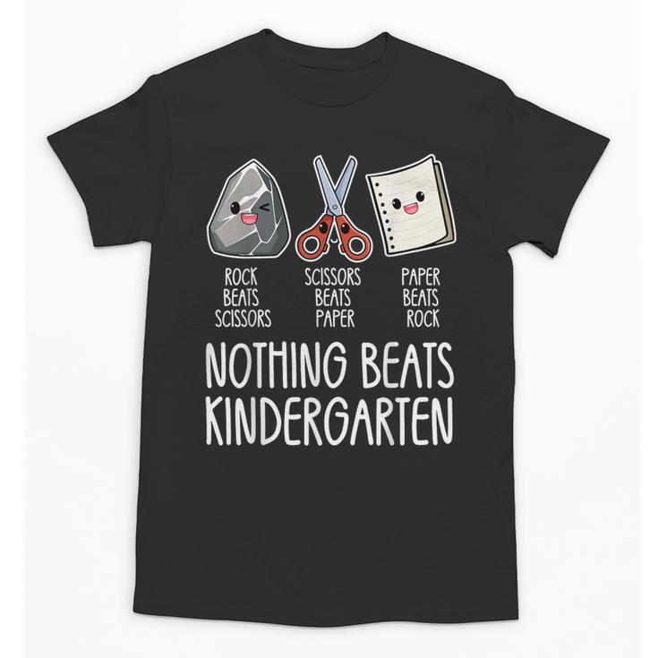 Nothing Beats Kindergarten Back To School Kid Teacher Unisex T-Shirt