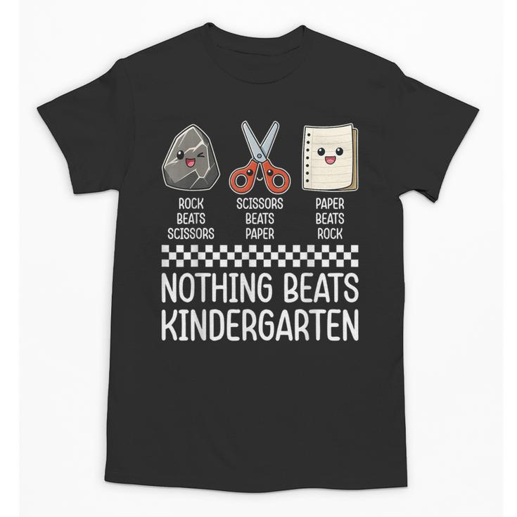 Nothing Beats Kindergarten Back To School Kids Teacher Unisex T-Shirt