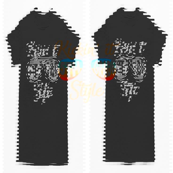 P41l Retro Kickin It 5th Grade Style Teacher Back To School For Men Women Girls Kids Unisex T-Shirt