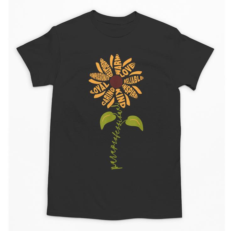 Paraprofessional Para Sunflower Teacher Back To School Unisex T-Shirt