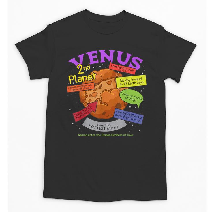 Perfect Planets Teachers Shirts Venus For Solar System Unisex T-Shirt