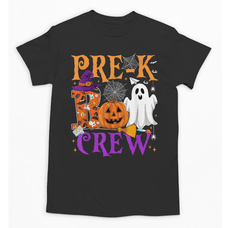 Pre-K Boo Crew Teacher Student Halloween Costume Unisex T-Shirt