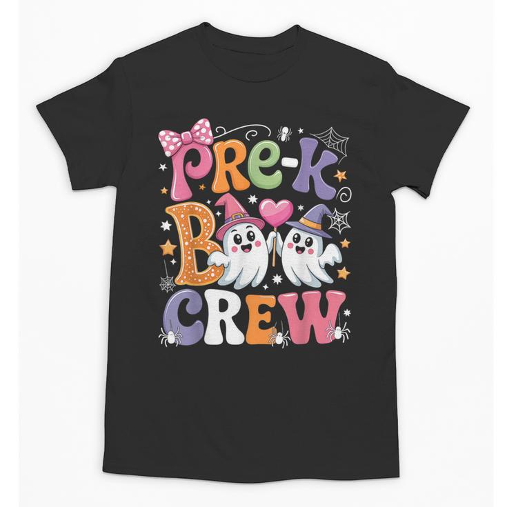 Pre-K Boo Crew Pre-K Teacher Student Kids Halloween Unisex T-Shirt