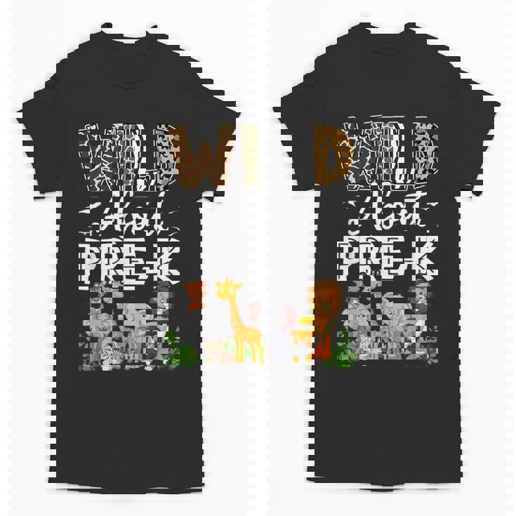 Pre-k Teacher Kids Back To School Wild About Pre-k Unisex T-Shirt