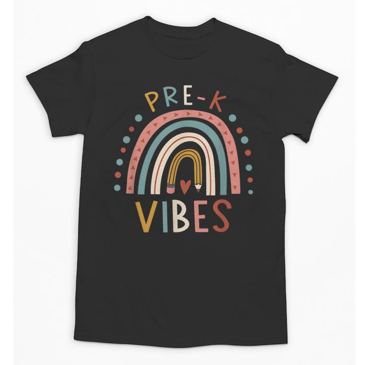 Pre K Vibes Back To School Student Teacher Unisex T-Shirt