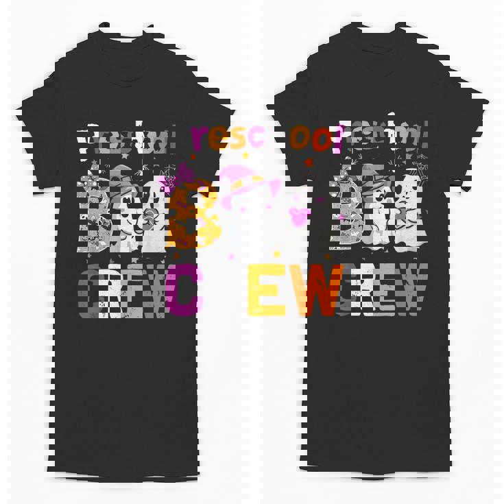 Preschool Boo Crew Preschool Halloween Teacher Kids Unisex T-Shirt, trending gift