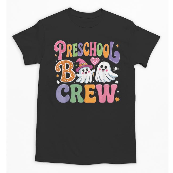 Preschool Boo Crew Preschool Teacher Student Halloween Unisex T-Shirt