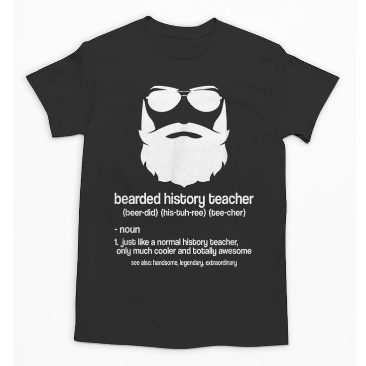 Professor Ancient Teaching Education Bearded History Teacher Unisex T-Shirt