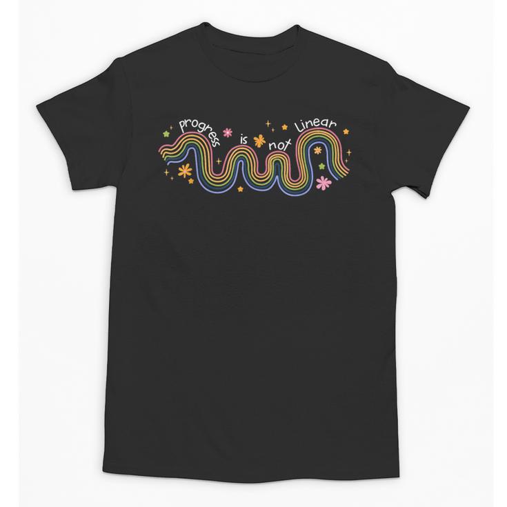 Progress Is Not Linear Sped Ed Special Education Teacher Unisex T-Shirt