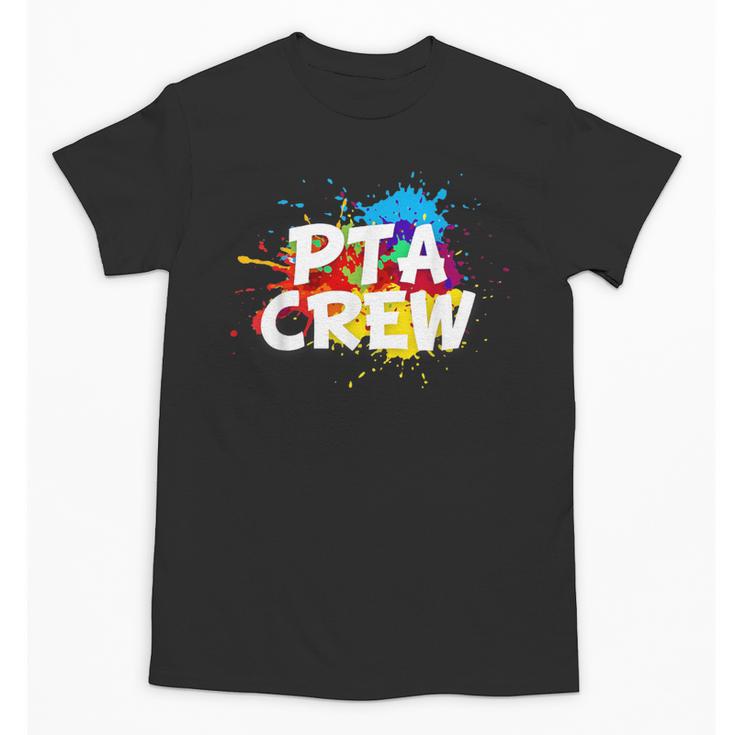 PTA Crew Back To School Volunteer Board Mom Parent Teacher Unisex T-Shirt