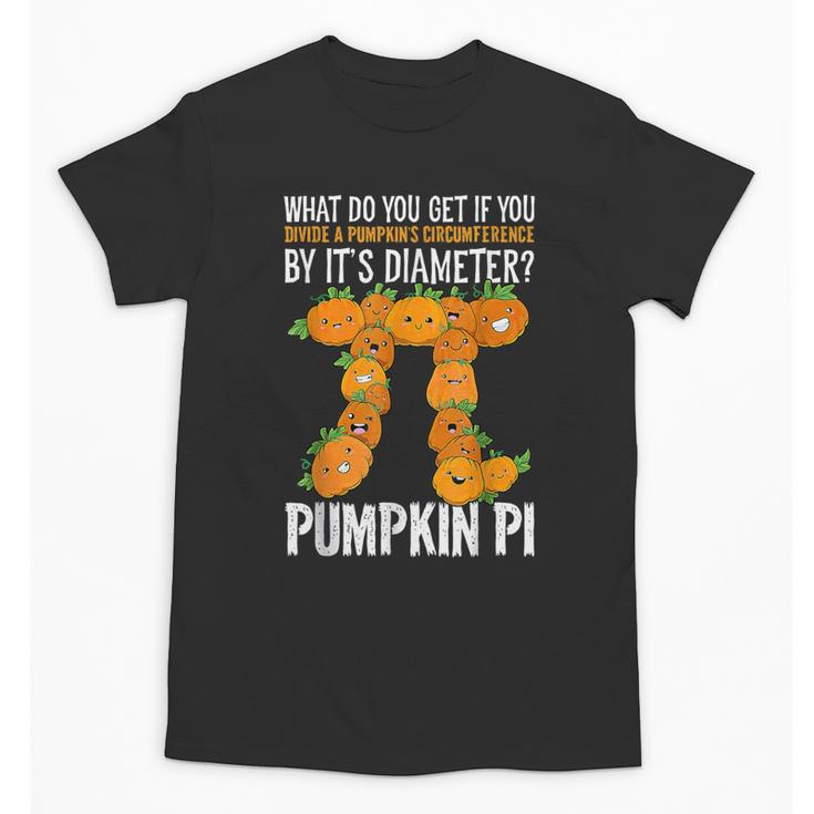 Pumpkin Pi Math Teacher Halloween Geometry Unisex T-Shirt
