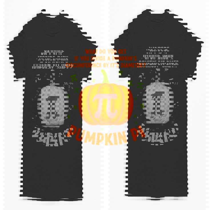 Pumpkin Pie Pi Math Teacher Shirt Halloween Men Adult Unisex T-Shirt