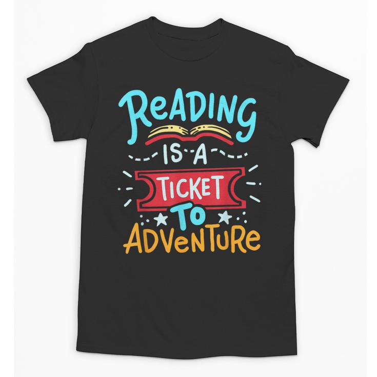 Reading Adventure Library Student Teacher Book Unisex T-Shirt