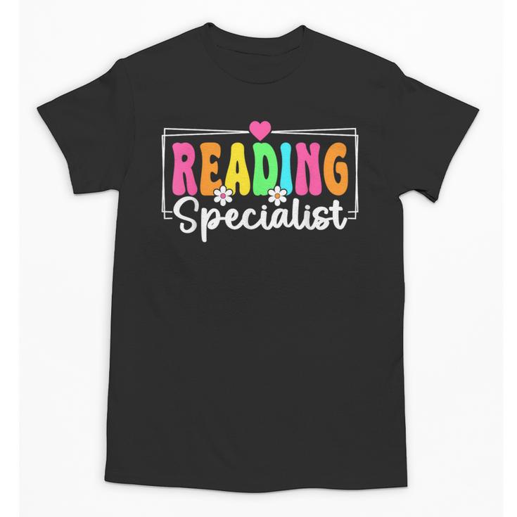 Reading Specialist Back To School Reading Teacher Unisex T-Shirt