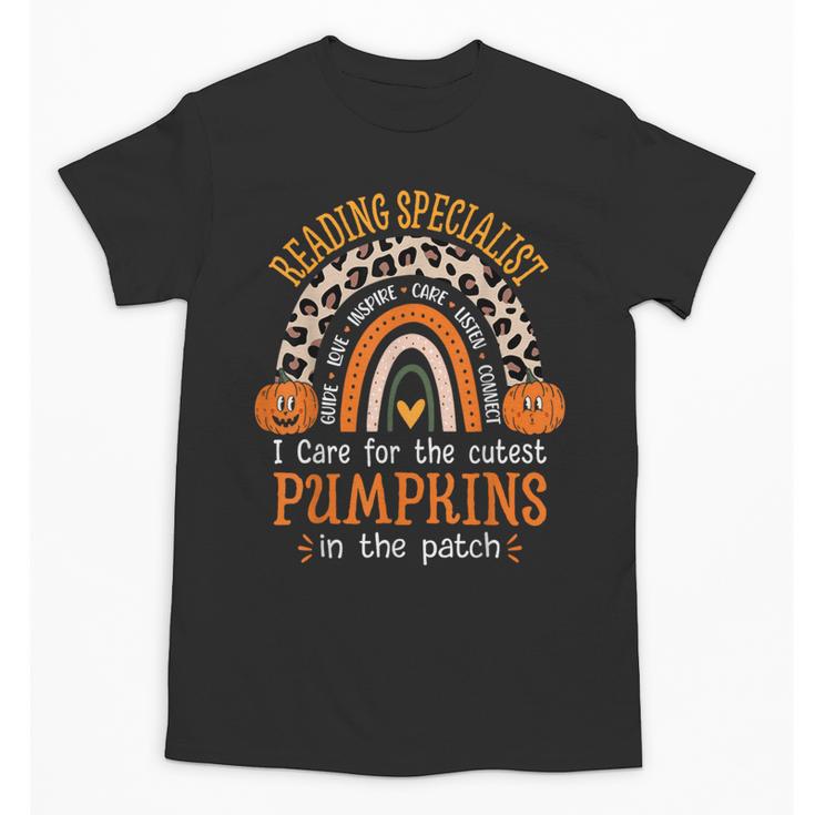Reading Specialist Halloween Reading Teacher For Men Women Unisex T-Shirt