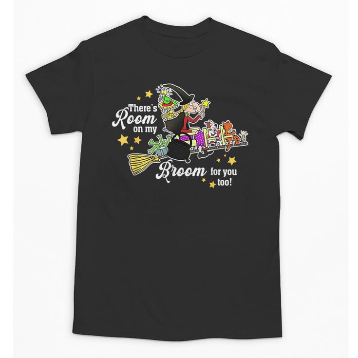 There's Room On My Broom For You Too Teacher Halloween Unisex T-Shirt