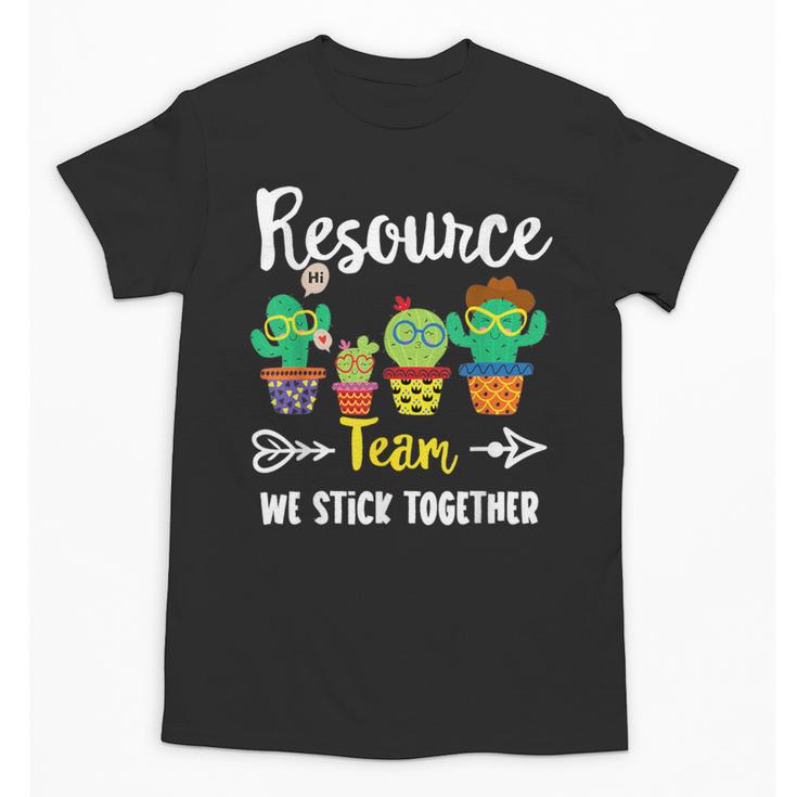 Resource Team Cactus Crew Resource Teacher Squad Unisex T-Shirt