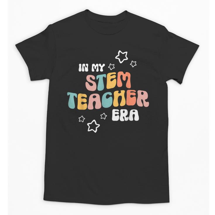 Retro Boho Math Science Professor In My STEM Teacher Era Unisex T-Shirt, Science Teacher Gifts, trending gift Retro Boho Math Science Professor In My STEM Teacher Era Unisex T-Shirt, Science Teacher Gifts, trending gift