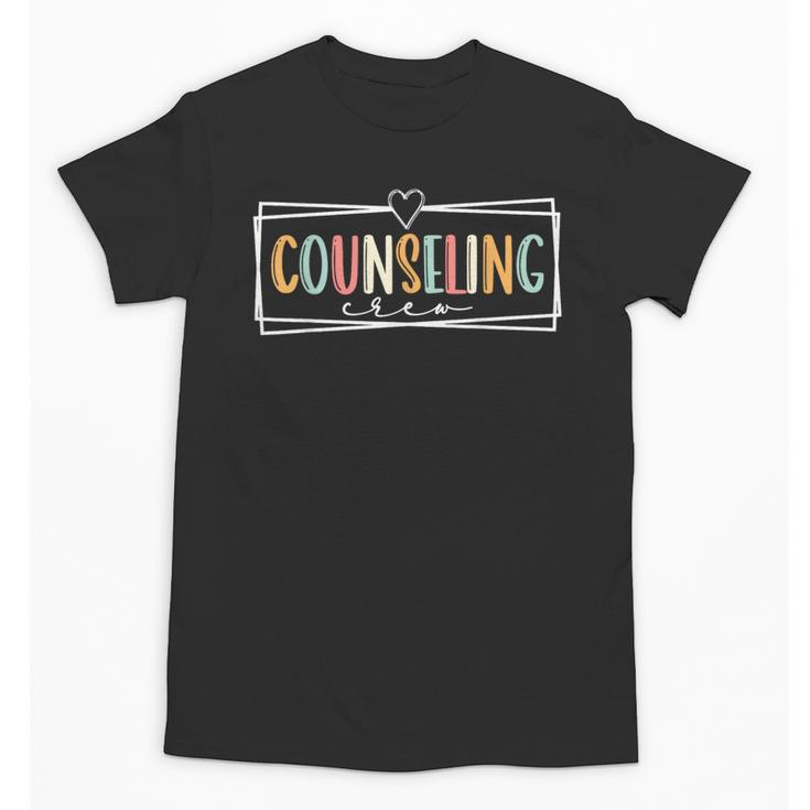 Retro Counseling Crew Counselor Teacher Appreciation Unisex T-Shirt