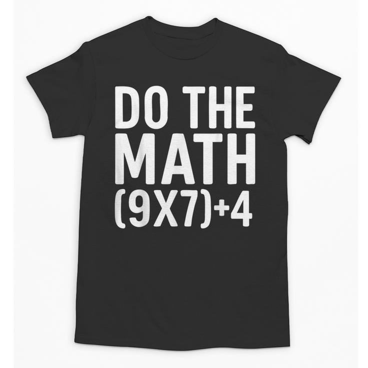 Retro Do The Math Teacher For Men Women Kid Boy Girl Unisex T-Shirt