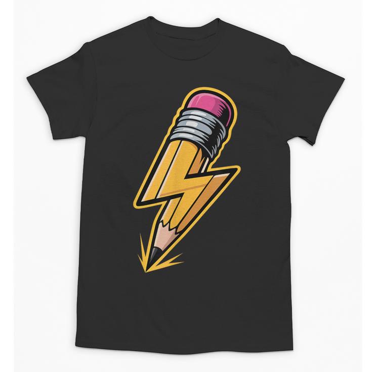 Retro Pencil Pencil Back To School Teacher Student Unisex T-Shirt